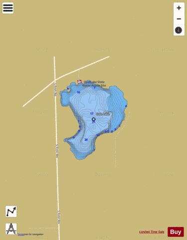 Cole depth contour Map - i-Boating App