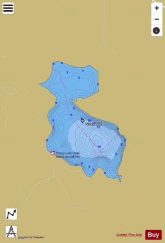 Parley depth contour Map - i-Boating App