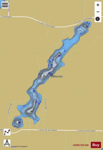Trillium depth contour Map - i-Boating App