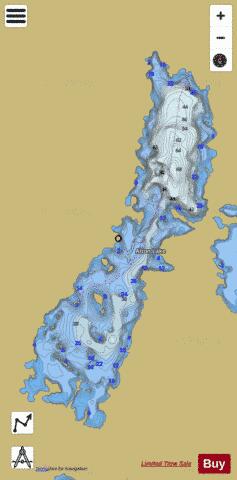 Alton depth contour Map - i-Boating App