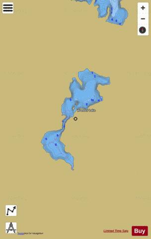 Wonder depth contour Map - i-Boating App