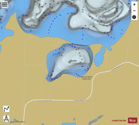 Pig depth contour Map - i-Boating App
