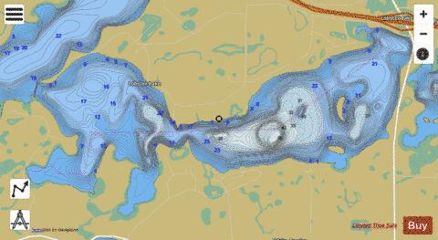 Lobster (East Bay) depth contour Map - i-Boating App