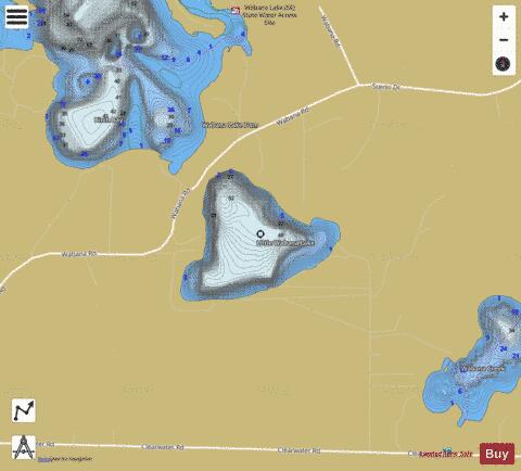 Little Wabana depth contour Map - i-Boating App