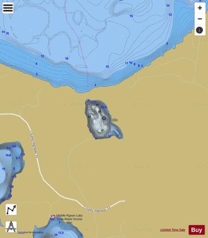 Alice depth contour Map - i-Boating App