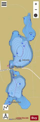 Dora depth contour Map - i-Boating App