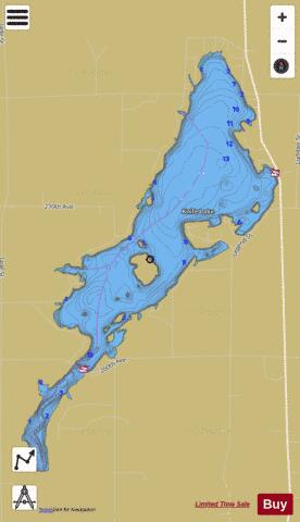 Knife depth contour Map - i-Boating App