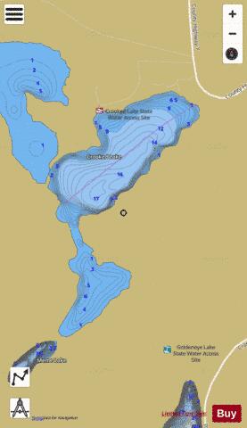 Crooked (East Bay) depth contour Map - i-Boating App
