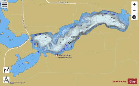 Sybil depth contour Map - i-Boating App