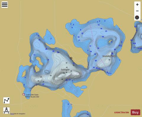 Leek (Trowbridge) depth contour Map - i-Boating App
