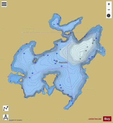 Stuart depth contour Map - i-Boating App