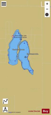 East Hunter depth contour Map - i-Boating App