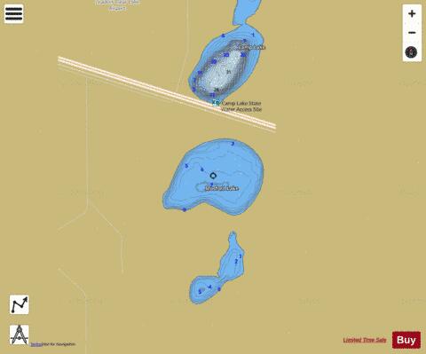 Masford depth contour Map - i-Boating App