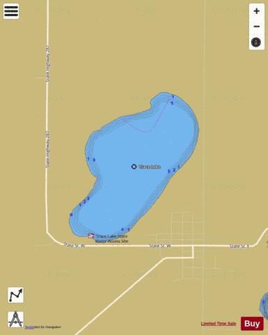 Trace depth contour Map - i-Boating App