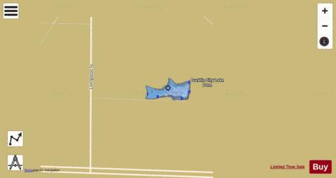 Bucklin Lake depth contour Map - i-Boating App