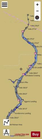 Ashtabula, Lake depth contour Map - i-Boating App