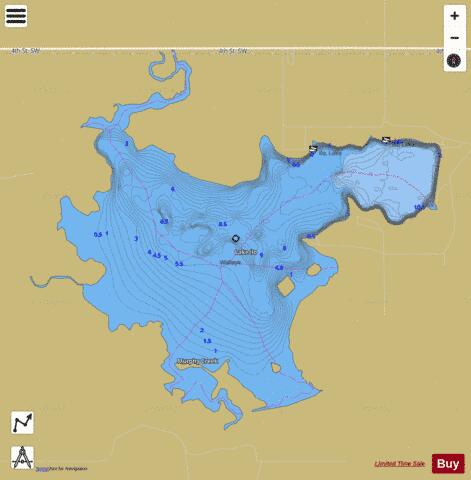 Ilo, Lake depth contour Map - i-Boating App