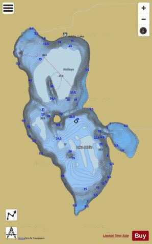 Addie, Lake depth contour Map - i-Boating App