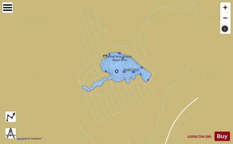 Gould Pond depth contour Map - i-Boating App