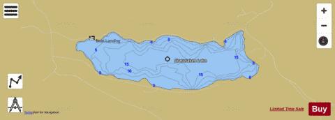 Skatutakee Lake depth contour Map - i-Boating App