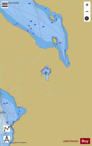 Voydatch Pond depth contour Map - i-Boating App