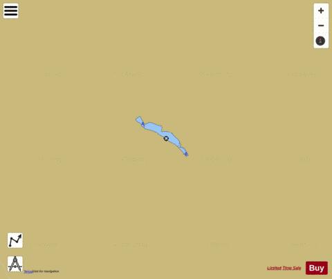JONES POND depth contour Map - i-Boating App