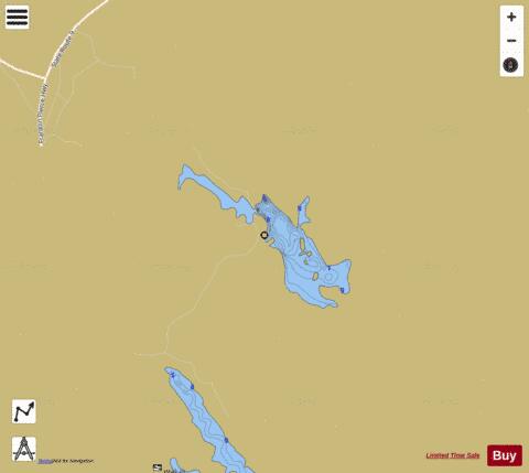 NORTH BRANCH WILLARD MTN IMPON depth contour Map - i-Boating App