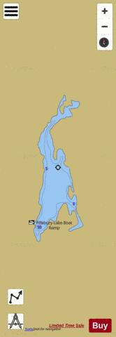 PILLSBURY LAKE depth contour Map - i-Boating App