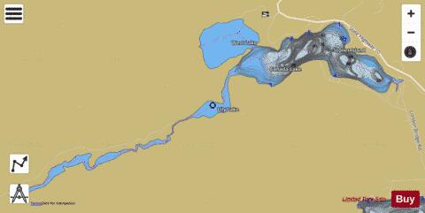 Canada Lake depth contour Map - i-Boating App