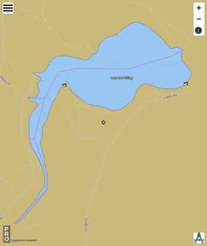Carl Etling depth contour Map - i-Boating App