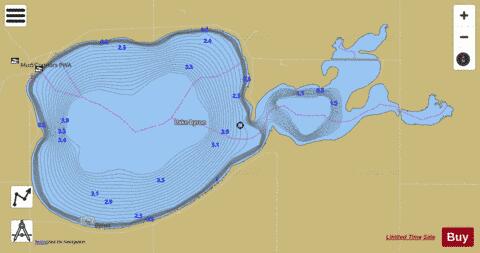 Byron depth contour Map - i-Boating App