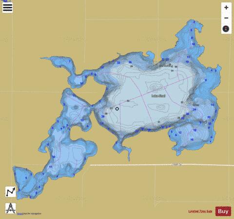Sinai depth contour Map - i-Boating App