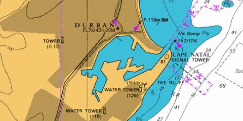 Durban Harbour Marine Chart - Nautical Charts App