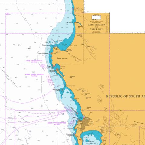 Cape Columbine to Table Bay Marine Chart - Nautical Charts App