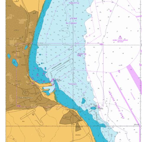 A Port Elizabeth Marine Chart Za 4158 1 Nautical Charts App
