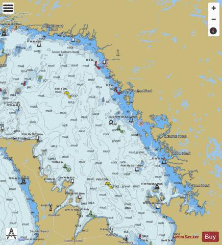 Georgian Bay Marine Chart - Nautical Charts App