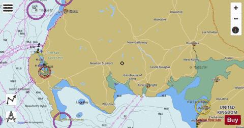 Scotland - Dumfries and Galloway Lochs Marine Chart - Nautical Charts App