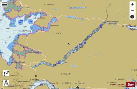 Scotland - Highland Lochs Marine Chart - Nautical Charts App