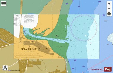 E Malahide Inlet Marine Chart - Nautical Charts App