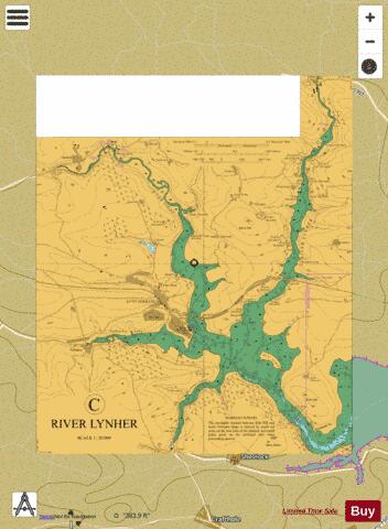 C River Lynher Marine Chart - Nautical Charts App