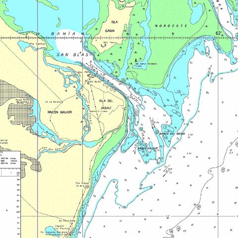 C  Puerto San Blas Marine Chart - Nautical Charts App