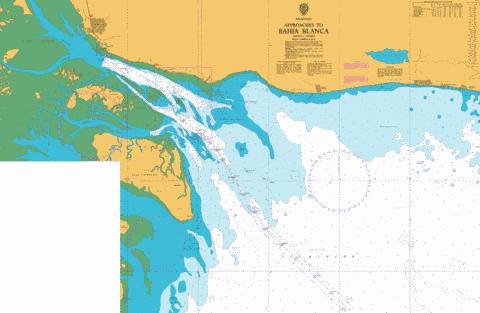 Approaches to Bahia Blanca Marine Chart - Nautical Charts App