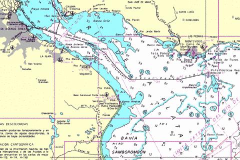 Montevideo to Buenos Aires Marine Chart - Nautical Charts App