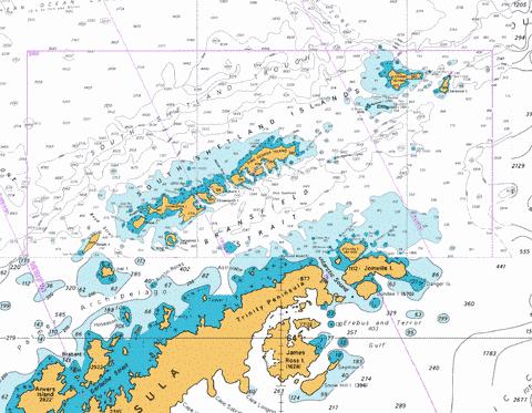 South Shetland Islands and Bransfield Strait Marine Chart - Nautical Charts App