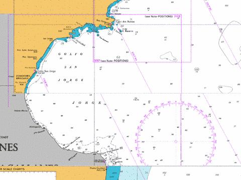 Golfo San Jorge. Marine Chart - Nautical Charts App