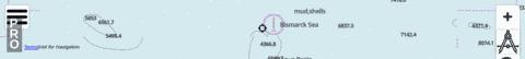 Bismarck Sea - Cell 4 Marine Chart - Nautical Charts App