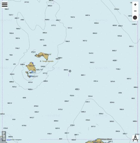 South Pacific Ocean - Tanga Islands Marine Chart - Nautical Charts App