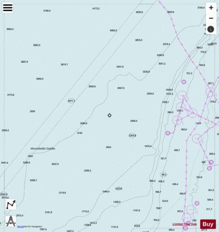 Indian Ocean - Cell 17 Marine Chart - Nautical Charts App