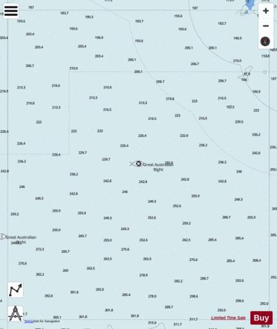 South Australia - Great Australian Bight Cell 8 Marine Chart - Nautical Charts App