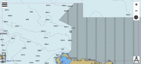 Solomon Sea - Northern Approach to Woodlark Island Marine Chart - Nautical Charts App